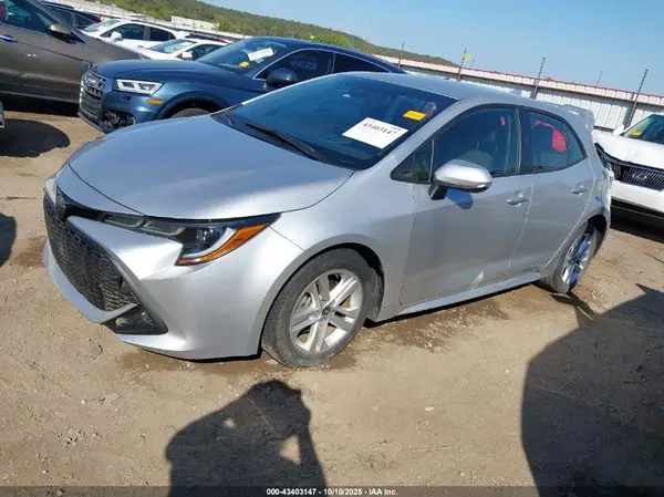 JTND4RBE6L3092121 2020 TOYOTA COROLLA - Image 2