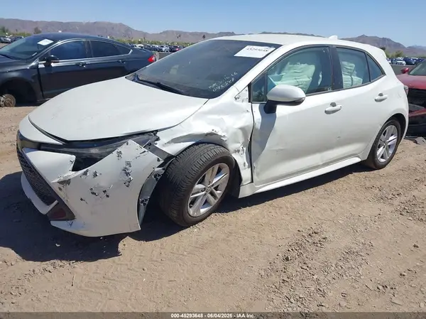 JTND4RBE7L3092547 2020 TOYOTA COROLLA - Image 2