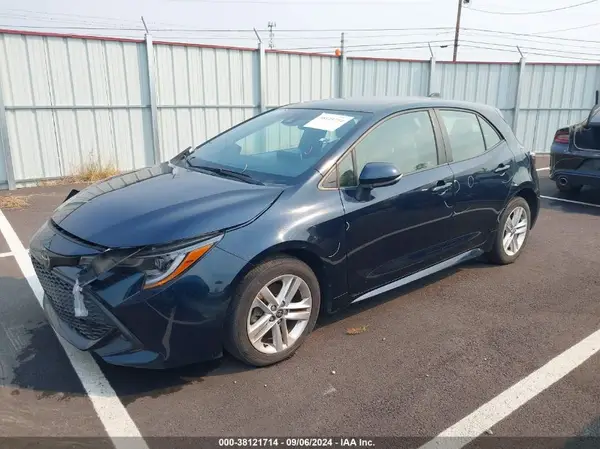JTND4RBE9L3085969 2020 TOYOTA COROLLA - Image 2