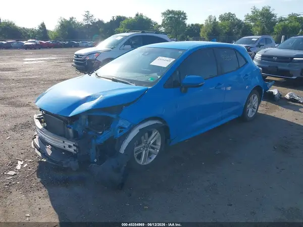 JTNK4RBE0K3002788 2019 TOYOTA COROLLA - Image 2