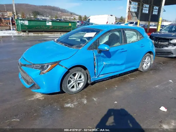 JTNK4RBE0K3020708 2019 TOYOTA COROLLA - Image 2