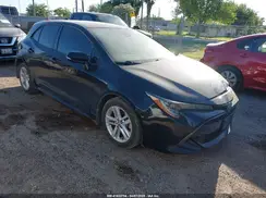 JTNK4RBE0K3021647 2019 TOYOTA COROLLA