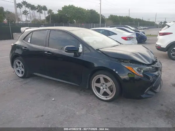 JTNK4RBE1K3027554 2019 TOYOTA COROLLA - Image 1