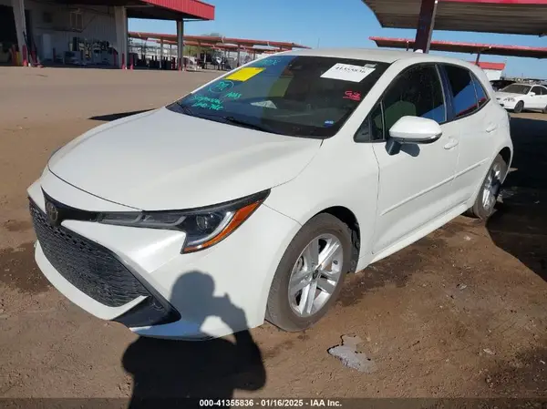 JTNK4RBE1K3038439 2019 TOYOTA COROLLA - Image 2