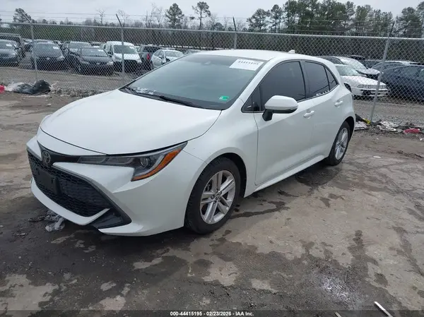 JTNK4RBE1K3047643 2019 TOYOTA COROLLA - Image 2