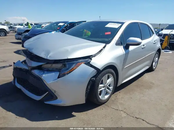 JTNK4RBE1K3053670 2019 TOYOTA COROLLA - Image 2