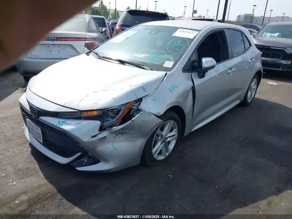 JTNK4RBE3K3017365 2019 TOYOTA COROLLA - Image 2