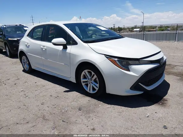 JTNK4RBE3K3023327 2019 TOYOTA COROLLA - Image 1