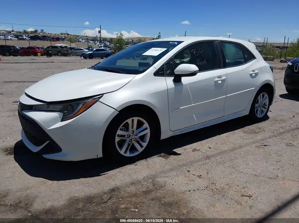 JTNK4RBE3K3023327 2019 TOYOTA COROLLA - Image 2