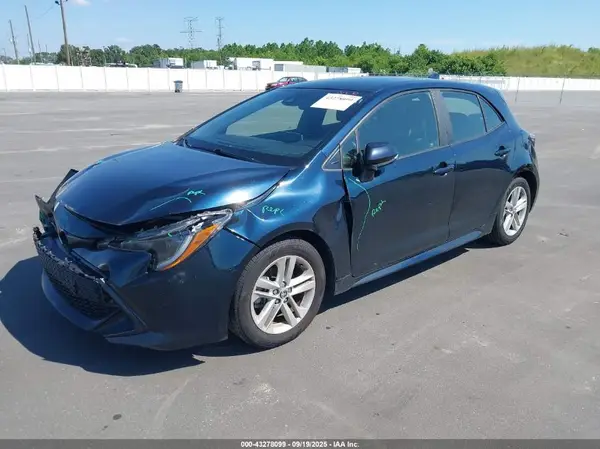 JTNK4RBE3K3032979 2019 TOYOTA COROLLA - Image 2