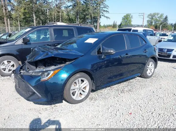 JTNK4RBE3K3034568 2019 TOYOTA COROLLA - Image 2