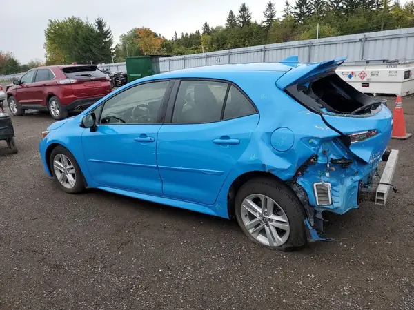 JTNK4RBE4K3038242 2019 TOYOTA COROLLA - Image 2