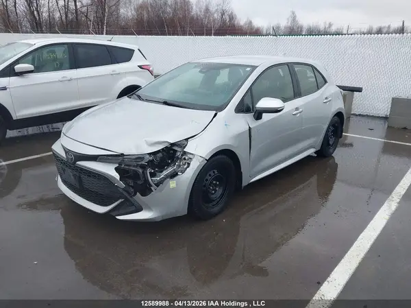 JTNK4RBE4K3040752 2019 TOYOTA COROLLA - Image 2