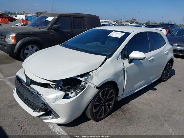 JTNK4RBE4K3053680 2019 TOYOTA COROLLA - Image 2
