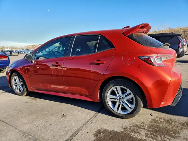 JTNK4RBE5K3053090 2019 TOYOTA COROLLA - Image 2