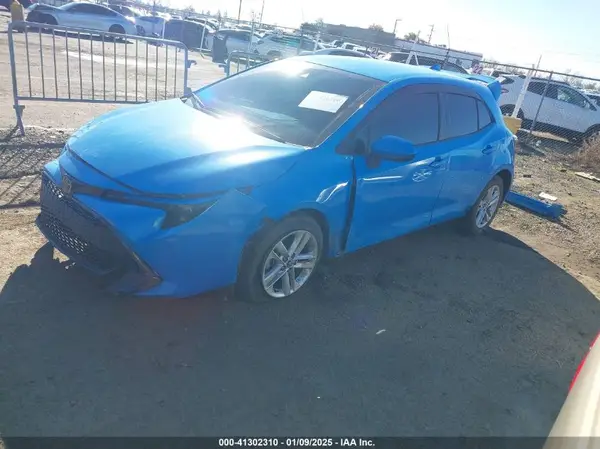 JTNK4RBE5K3061447 2019 TOYOTA COROLLA - Image 2