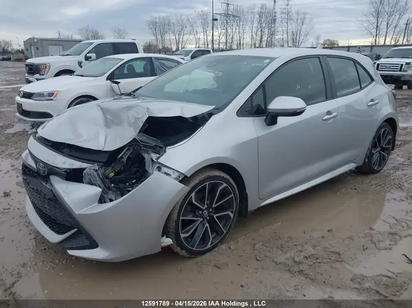 JTNK4RBE6K3010118 2019 TOYOTA COROLLA - Image 2
