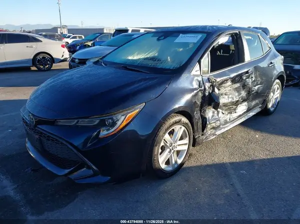 JTNK4RBE6K3015724 2019 TOYOTA COROLLA - Image 2