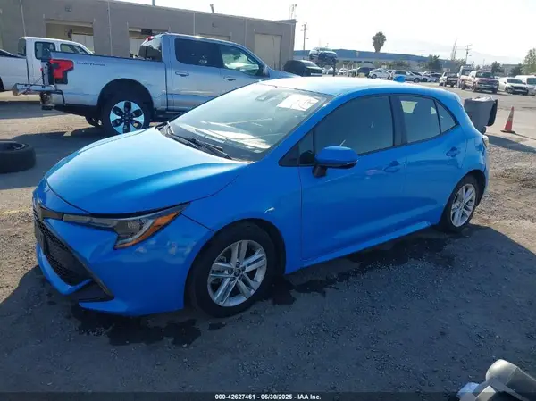 JTNK4RBE6K3022219 2019 TOYOTA COROLLA - Image 2