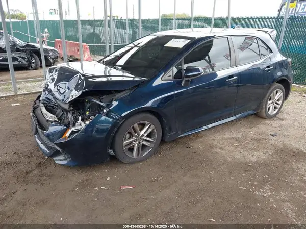 JTNK4RBE6K3036539 2019 TOYOTA COROLLA - Image 2