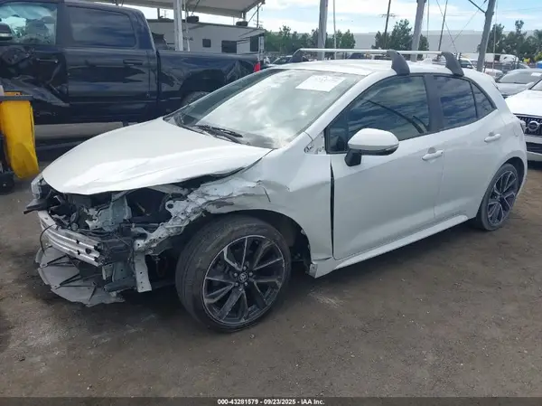 JTNK4RBE6K3037352 2019 TOYOTA COROLLA - Image 2
