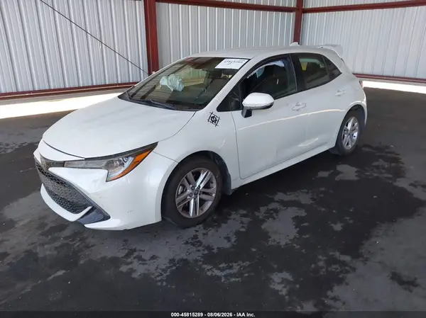 JTNK4RBE6K3051980 2019 TOYOTA COROLLA - Image 2