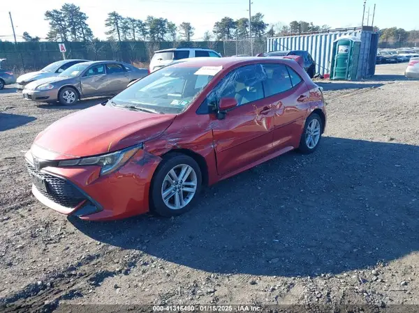 JTNK4RBE7K3016381 2019 TOYOTA COROLLA - Image 2