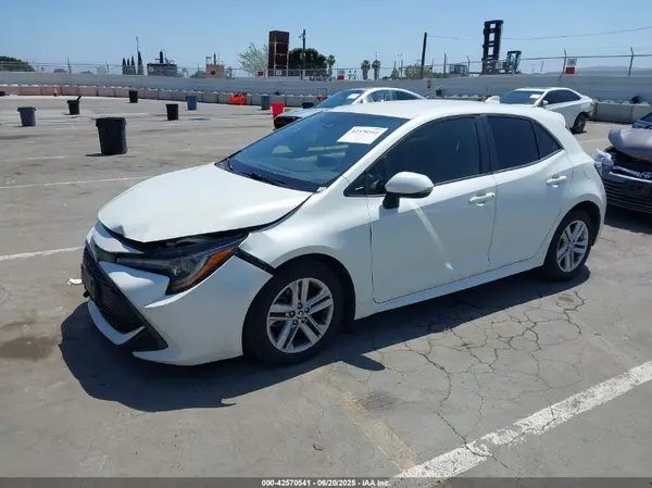 JTNK4RBE7K3021726 2019 TOYOTA COROLLA - Image 2