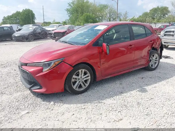 JTNK4RBE8K3009276 2019 TOYOTA COROLLA - Image 2