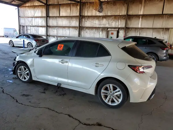 JTNK4RBE8K3019287 2019 TOYOTA COROLLA - Image 2