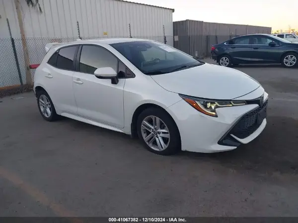 JTNK4RBE8K3027454 2019 TOYOTA COROLLA - Image 1