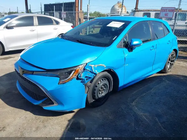 JTNK4RBE8K3039734 2019 TOYOTA COROLLA - Image 2