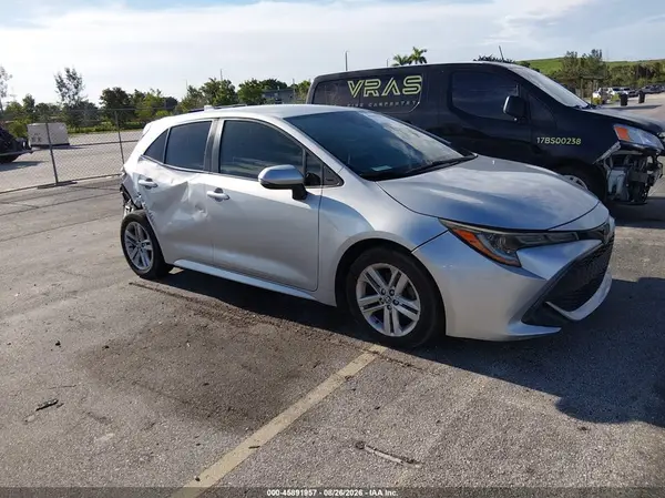 JTNK4RBE8K3065265 2019 TOYOTA COROLLA - Image 1