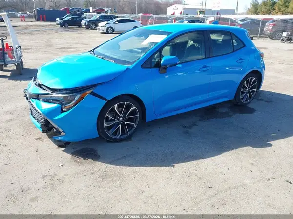 JTNK4RBE8K3070367 2019 TOYOTA COROLLA - Image 2