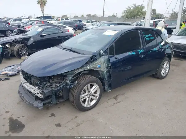 JTNK4RBE9K3023865 2019 TOYOTA COROLLA - Image 2
