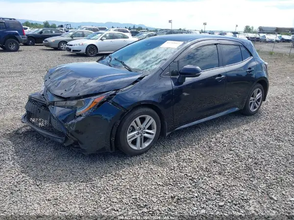JTNK4RBEXK3017153 2019 TOYOTA COROLLA - Image 2