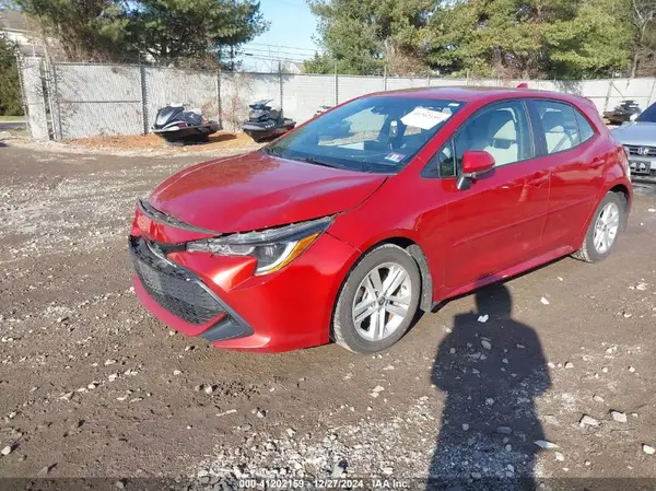 JTNK4RBEXK3049665 2019 TOYOTA COROLLA - Image 2