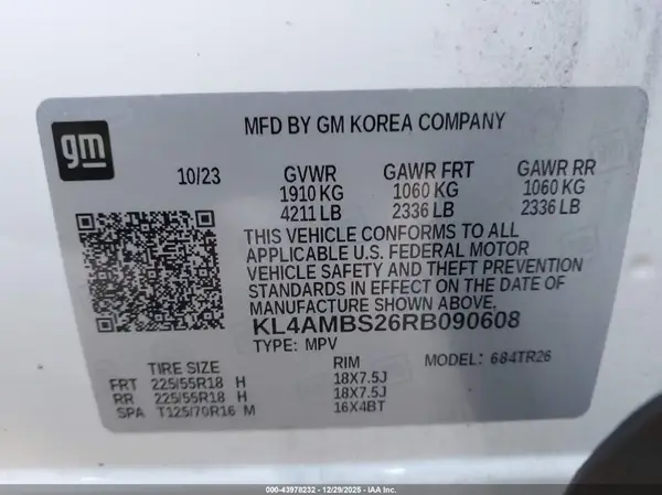 KL4AMBS26RB090608 2024 BUICK ENCORE GX - Image 8