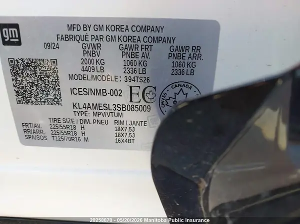 KL4AMESL3SB085009 2025 BUICK ENCORE GX - Image 8