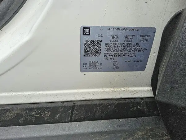 KL77LFE29RC167811 2024 CHEVROLET TRAX - Image 5