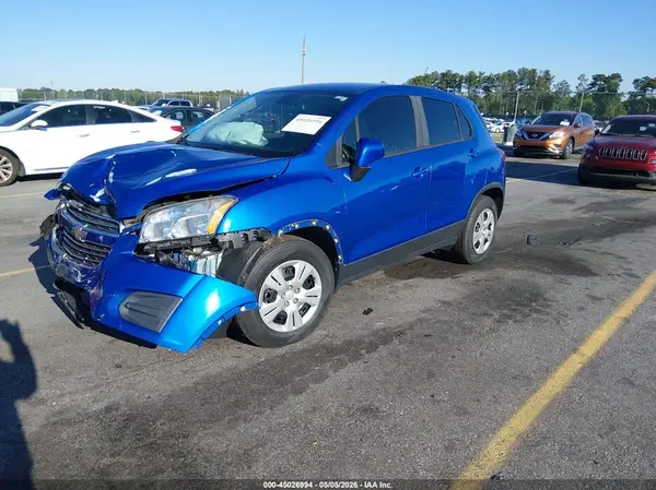 KL7CJKSB0GB670860 2016 CHEVROLET TRAX - Image 2
