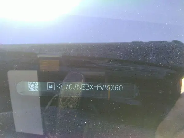 KL7CJNSBXHB116860 2017 CHEVROLET TRAX - Image 2