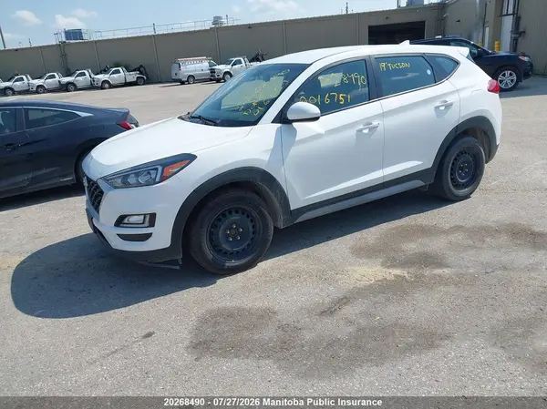 KM8J23A41KU016751 2019 HYUNDAI TUCSON - Image 2