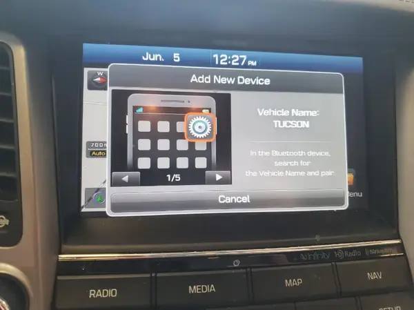 KM8J33A40JU721505 2018 HYUNDAI TUCSON - Image 8
