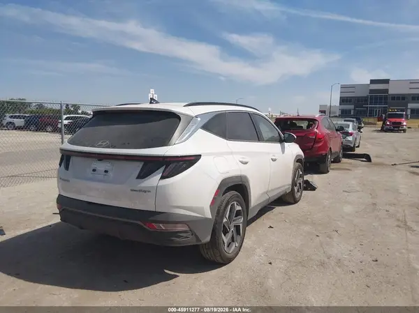 2022 HYUNDAI TUCSON IAAI lot 45911277 auction photo 4