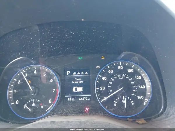 2020 HYUNDAI KONA IAAI lot 43051605 auction photo 7