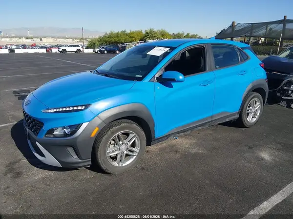KM8K22AB8NU796989 2022 HYUNDAI KONA - Image 2