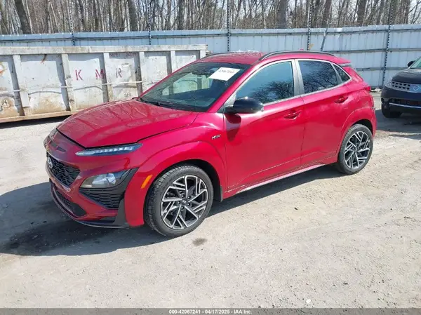 KM8K33A38NU918763 2022 HYUNDAI KONA - Image 2