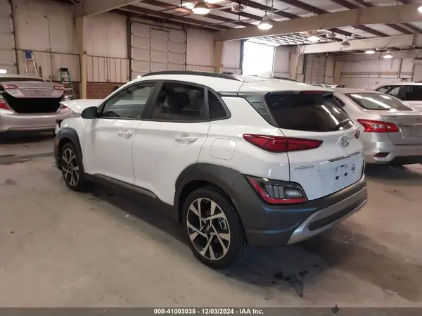2023 HYUNDAI KONA IAAI lot 41003035 auction photo 3