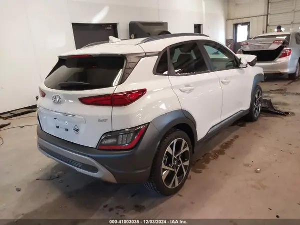 2023 HYUNDAI KONA IAAI lot 41003035 auction photo 4